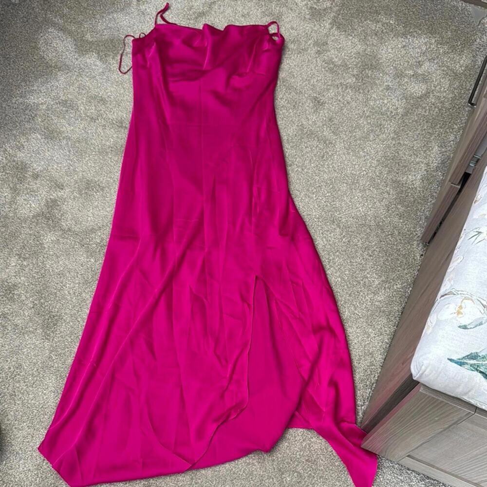 Elegant Pink Women's Dress